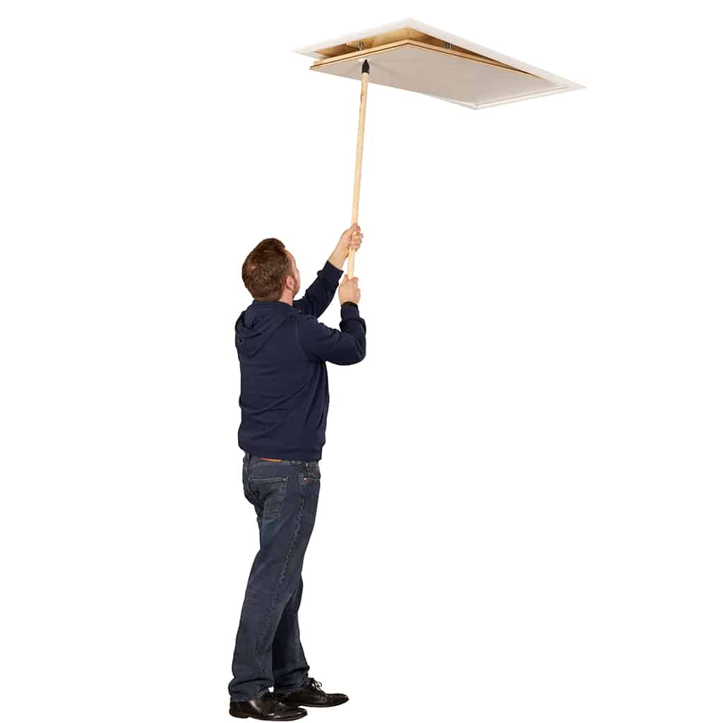 TB Davies EUROFOLD Wooden Loft Ladder