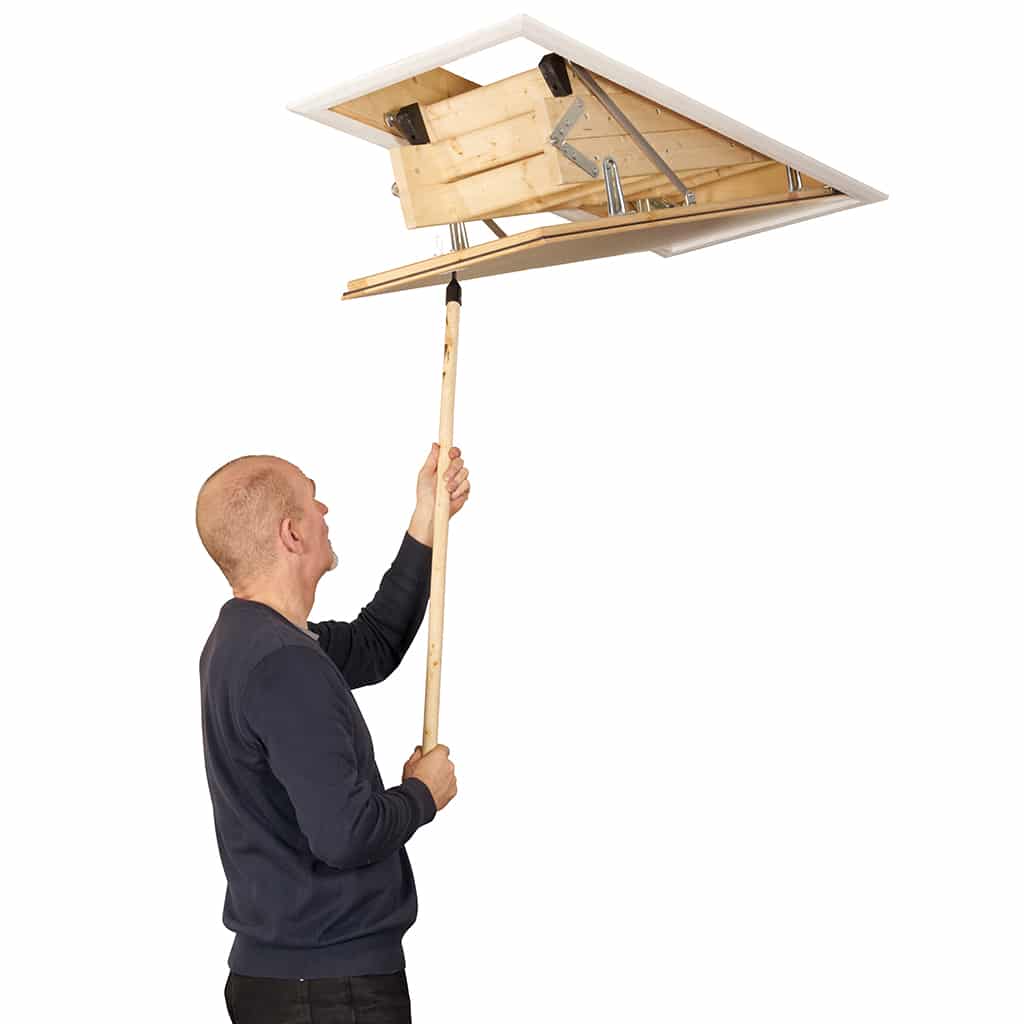 TB Davies ENVIROFOLD Wooden Loft Ladder