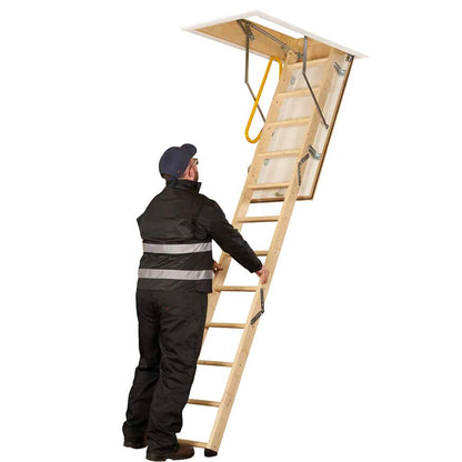 TB Davies FIREFOLD Wooden Loft Ladder