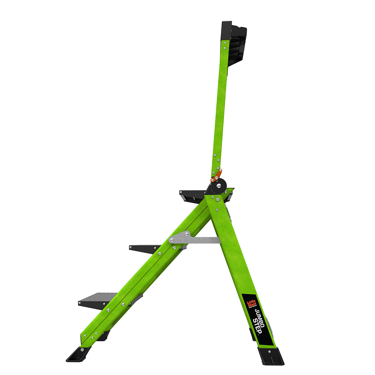 Little Giant HiViz Green Fibreglass Jumbo Steps