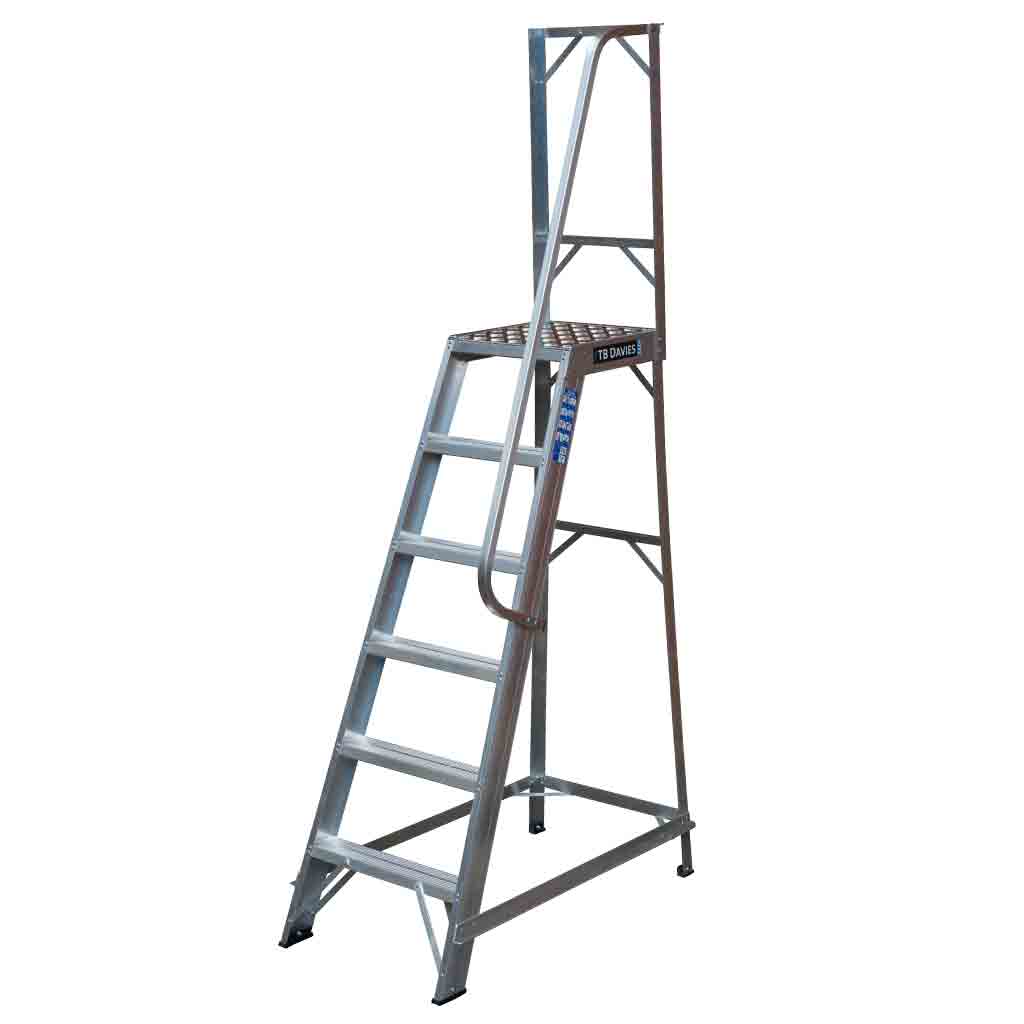 TB Davies DPS-STEP Aluminium Trade Single-Sided Access Platform