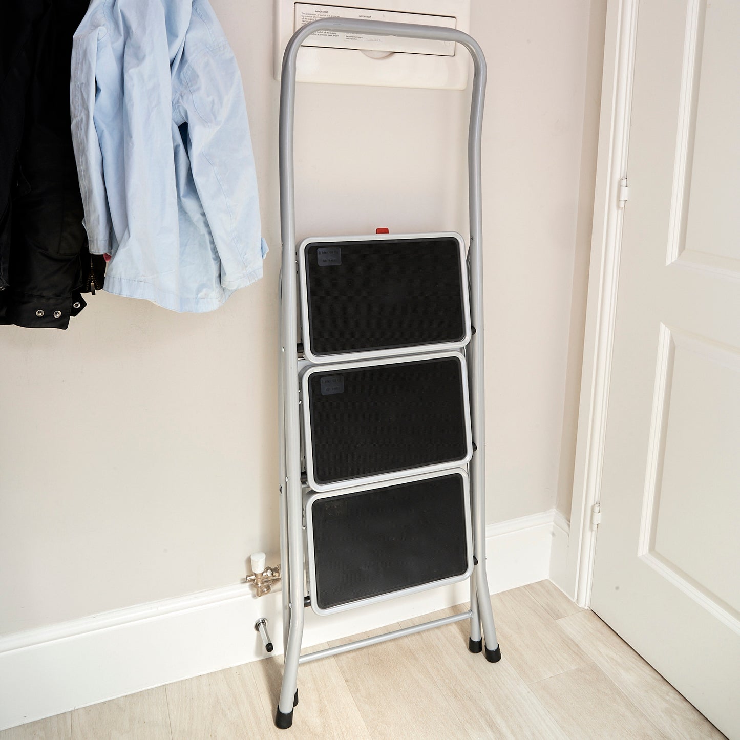 TB Davies HIGHRAIL-S Steel Step Stool