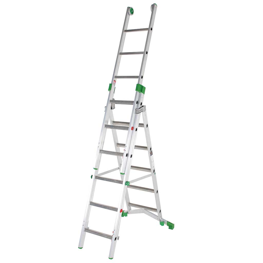 TB Davies PRIMA Aluminium Industrial Combination Ladder