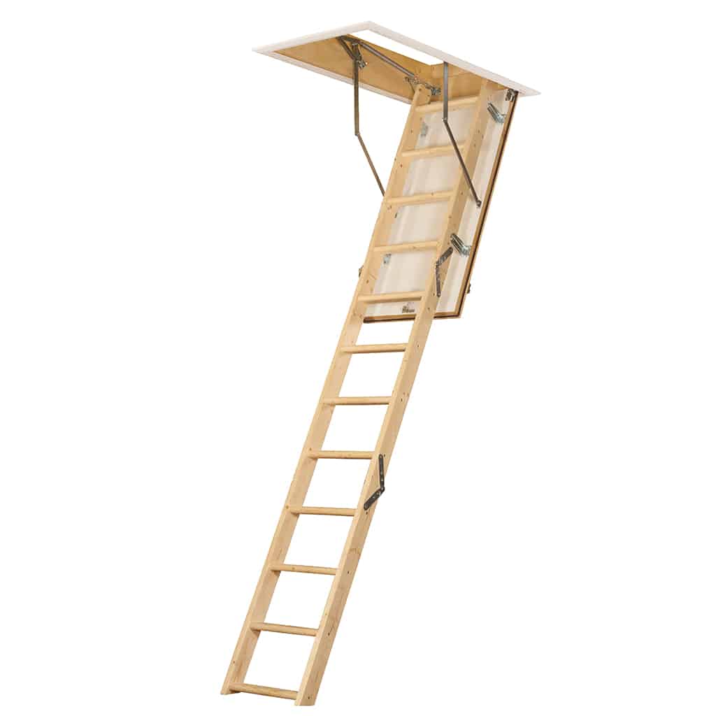 TB Davies EUROFOLD Wooden Loft Ladder