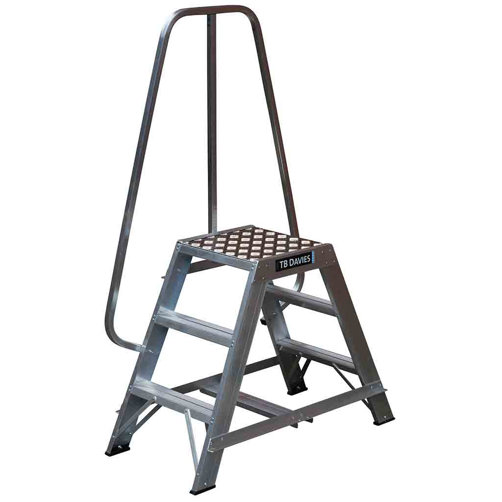 TB Davies DPD-STEP Aluminium Trade Double-Sided Access Platform