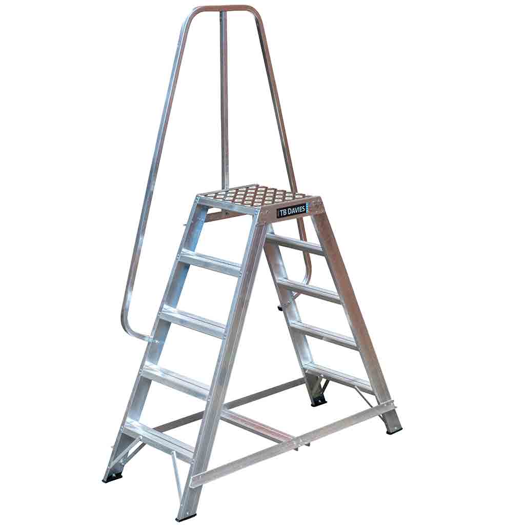 TB Davies DPD-STEP Aluminium Trade Double-Sided Access Platform