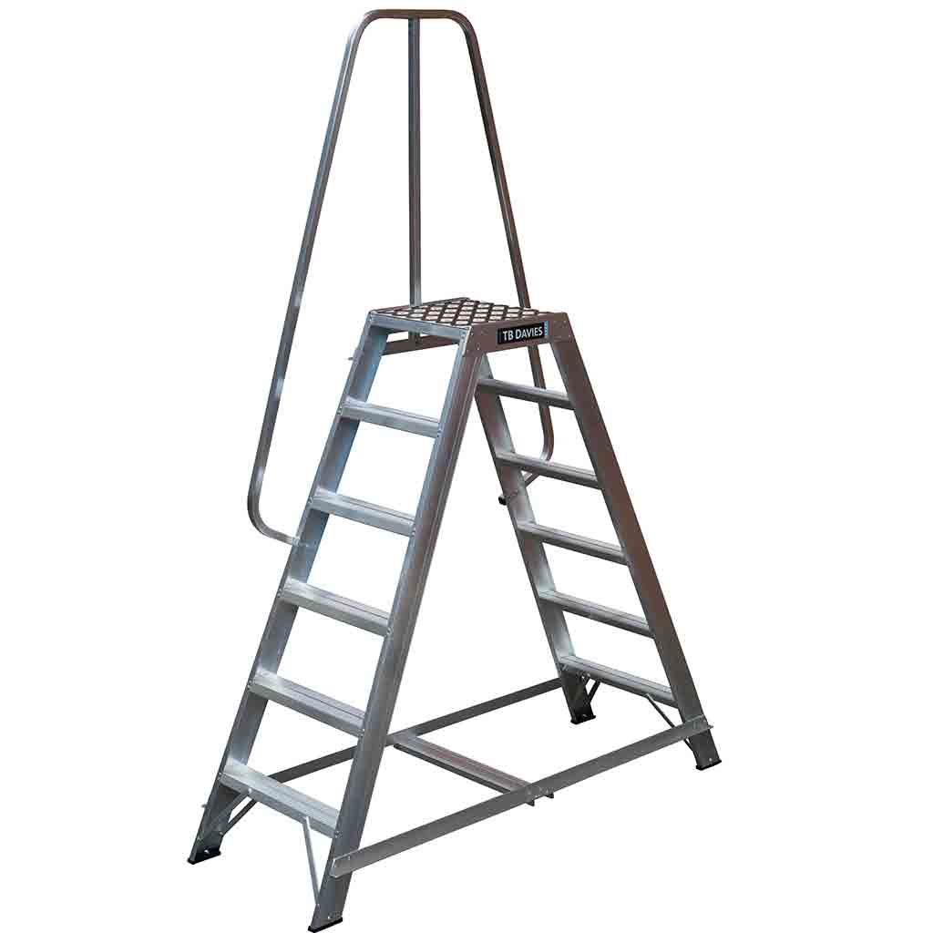 TB Davies DPD-STEP Aluminium Trade Double-Sided Access Platform