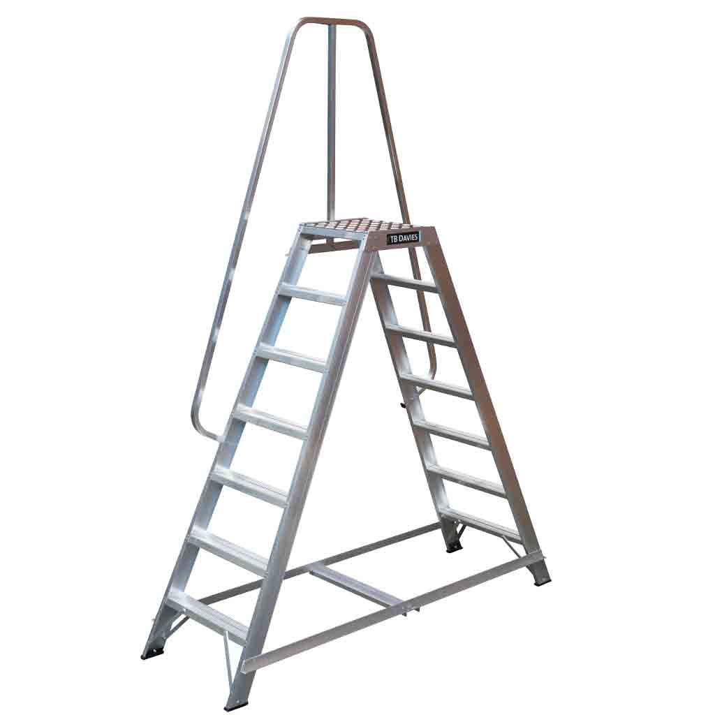 TB Davies DPD-STEP Aluminium Trade Double-Sided Access Platform